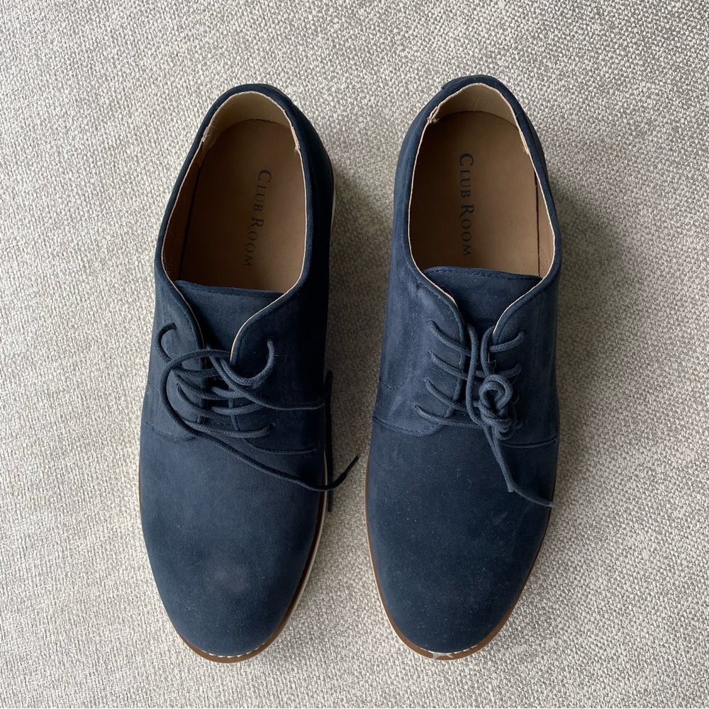 Men’s Navy Club Room Shoes